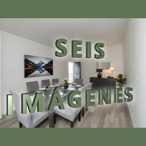 Home Staging Virtual. Seis imágenes